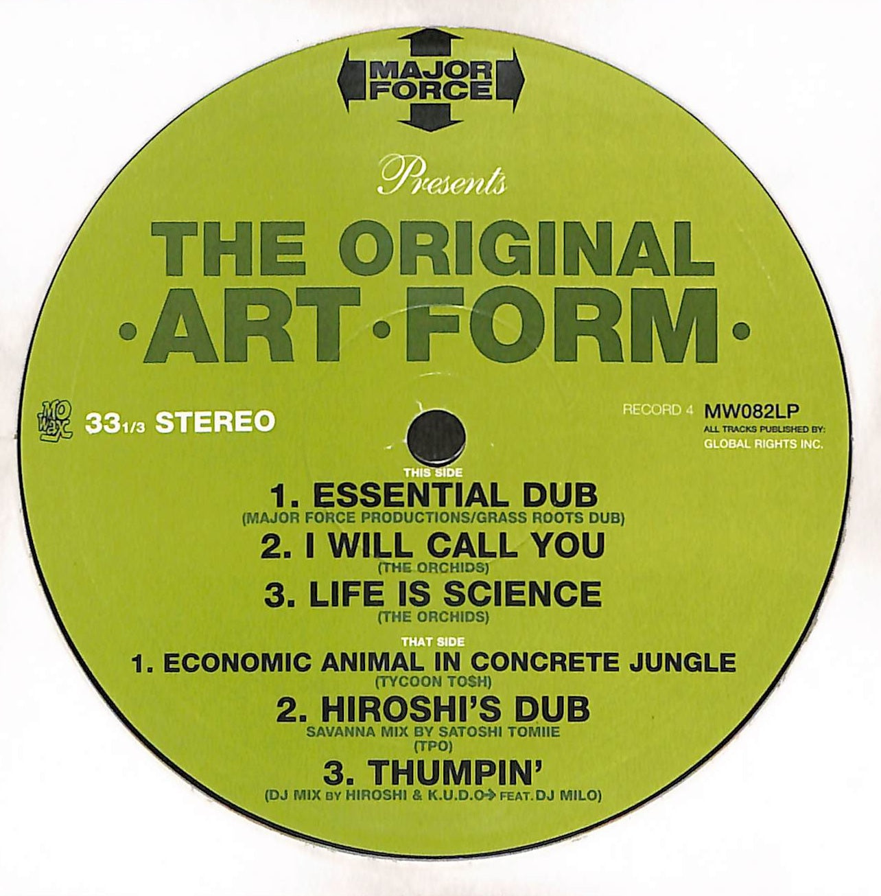 Major Force - The Original Art-Form