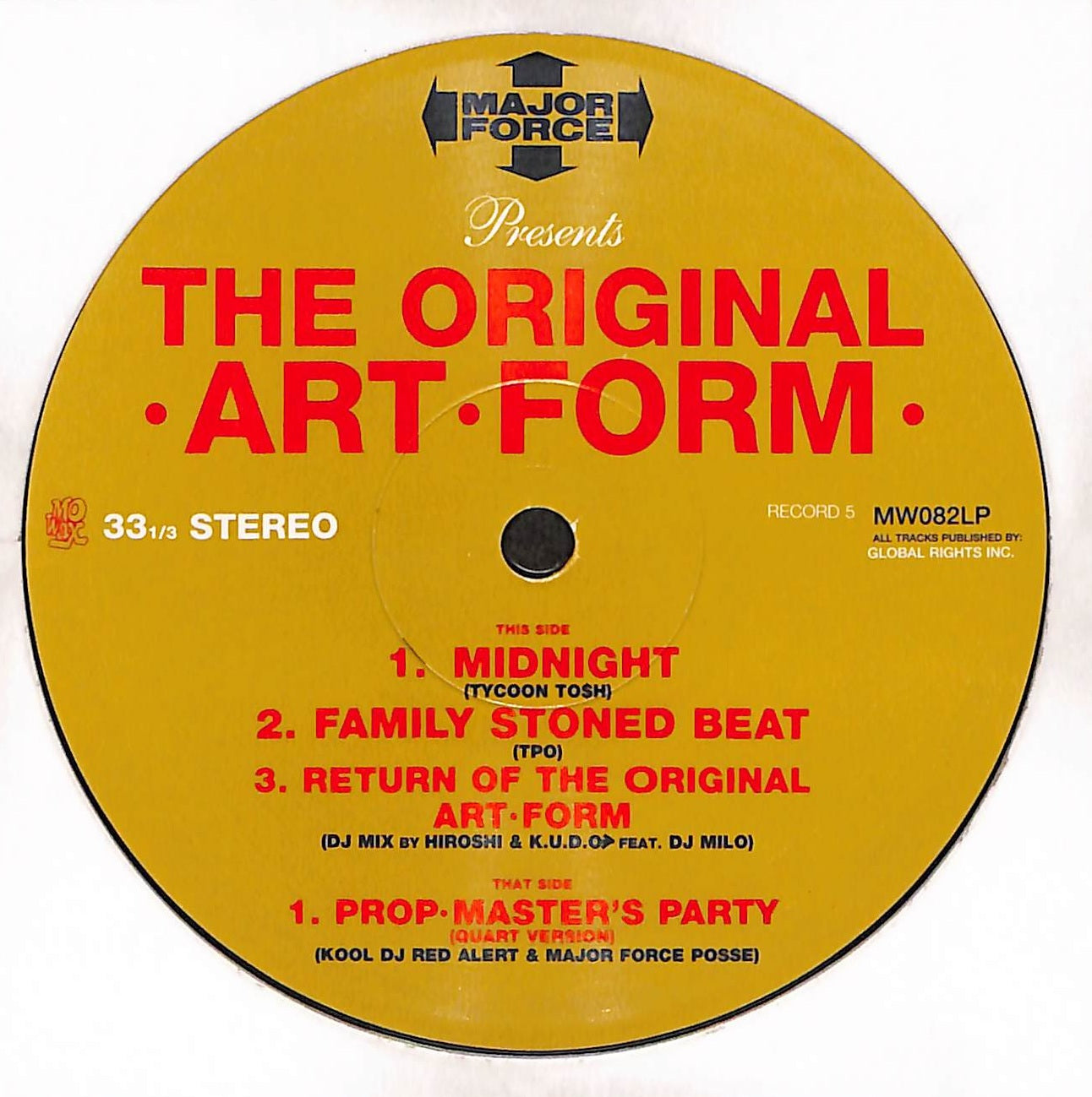 Major Force - The Original Art-Form