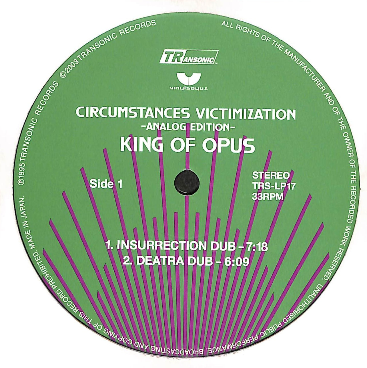 Circumstances Victimization -Analog Edition-