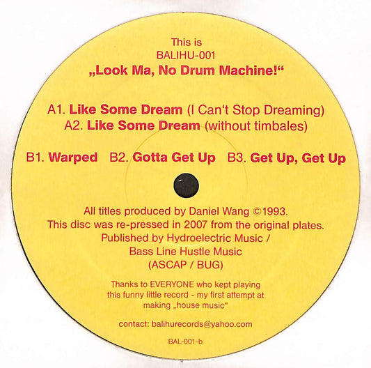 The Look Ma No Drum Machine EP