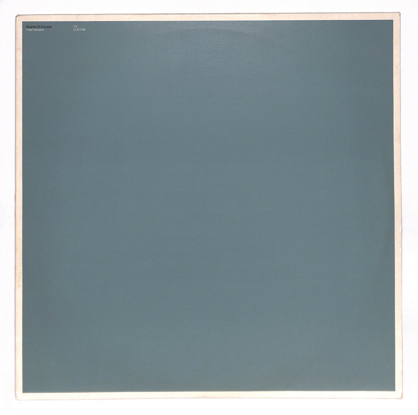 Peel Session