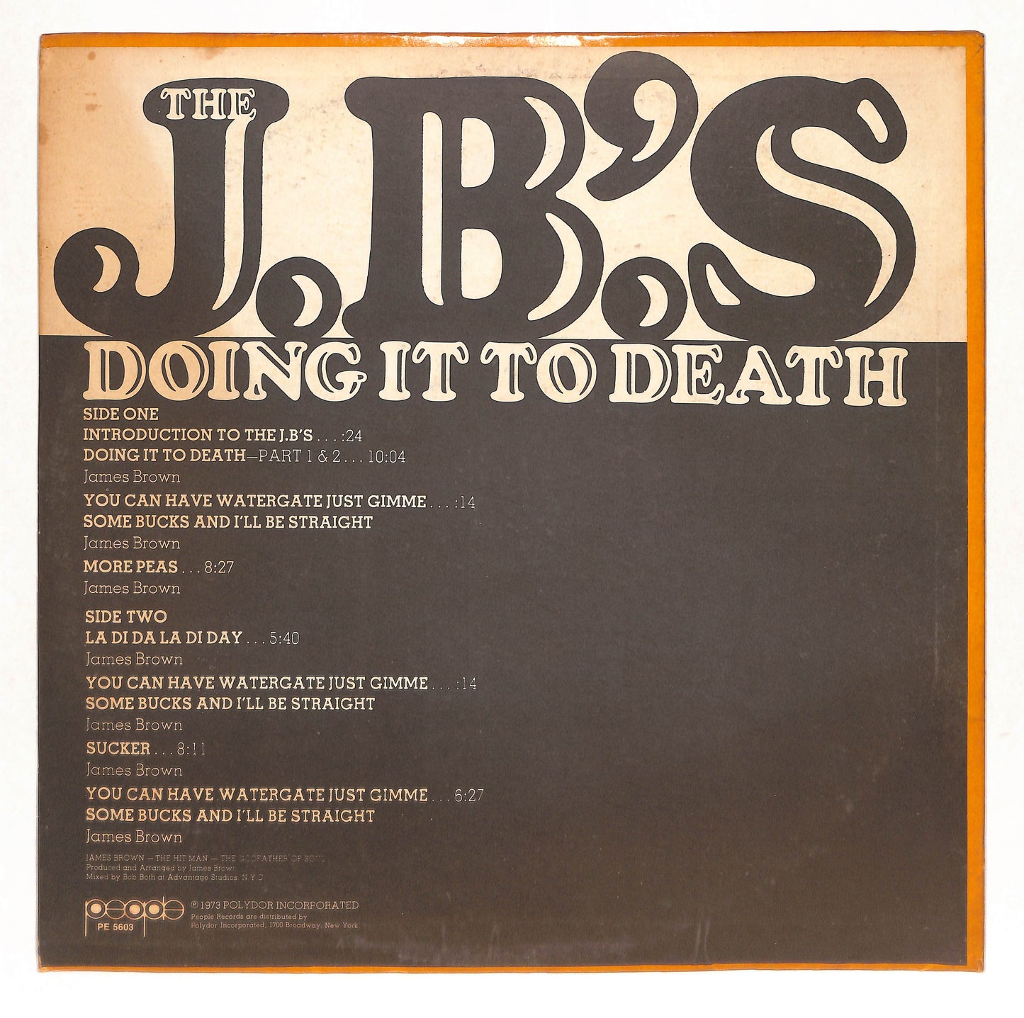 Doing It To Death