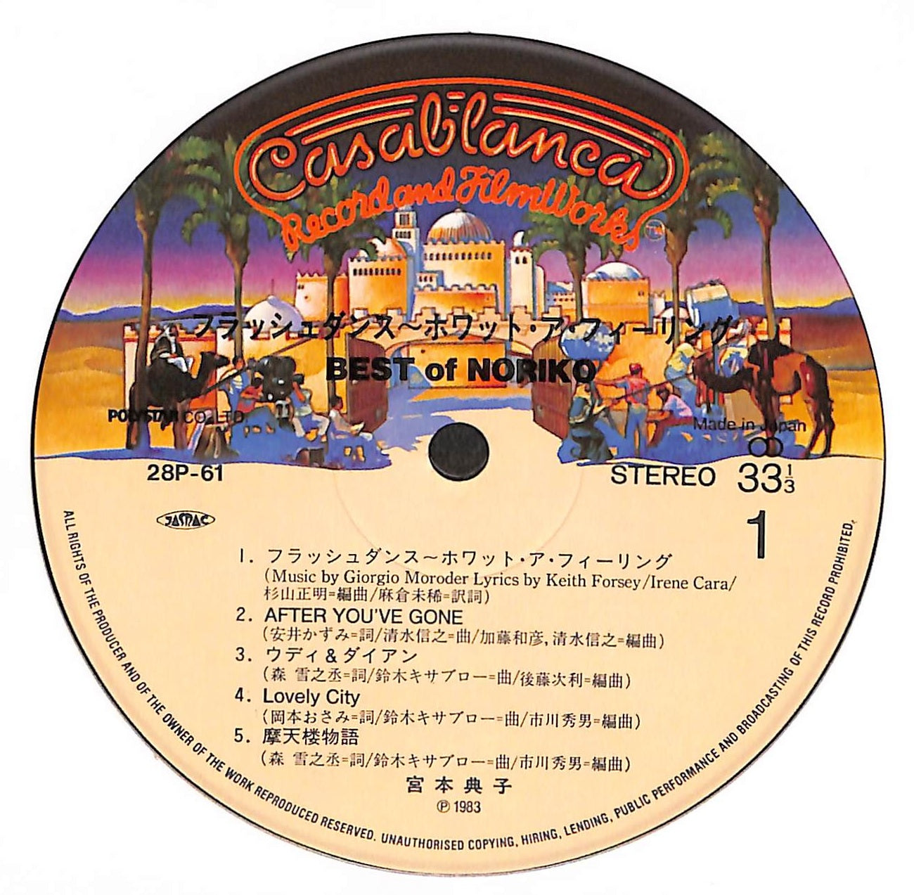 Flashdance - Best Of Noriko