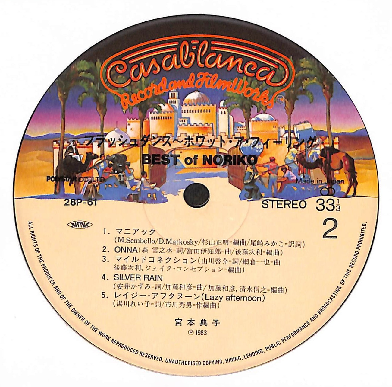 Flashdance - Best Of Noriko