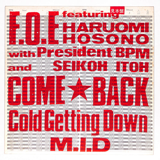 Come★Back / Cold Getting Down