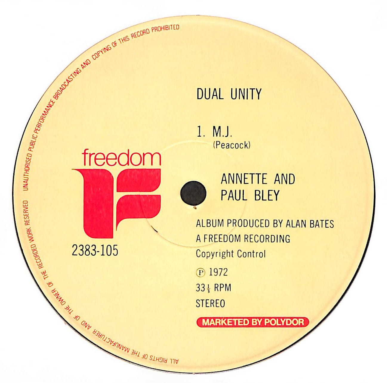 Dual Unity