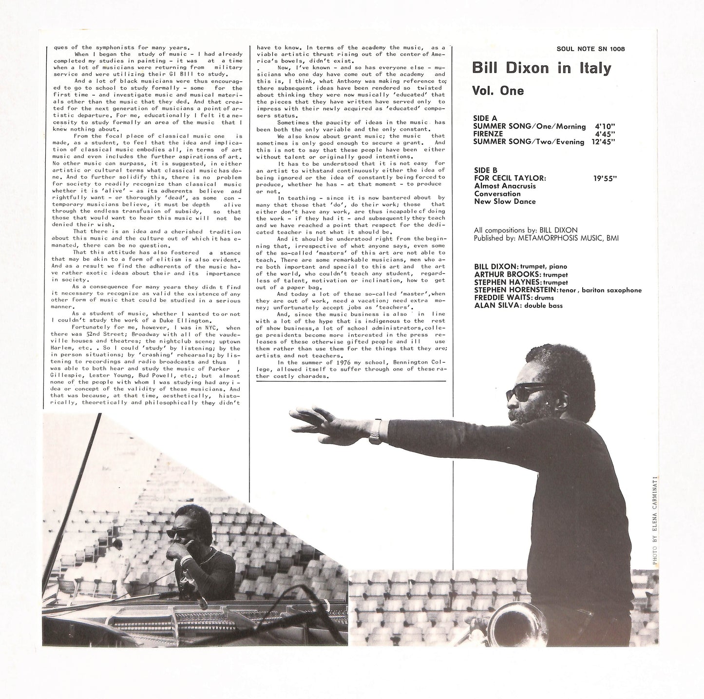 In Italy - Volume One
