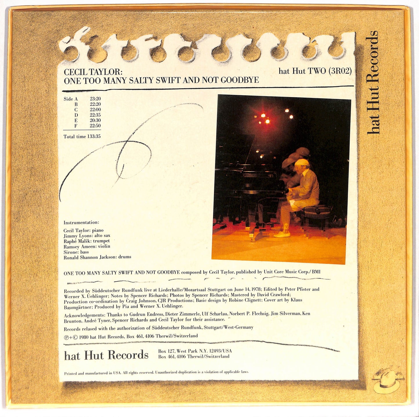 One Too Many Salty Swift And Not Goodbye