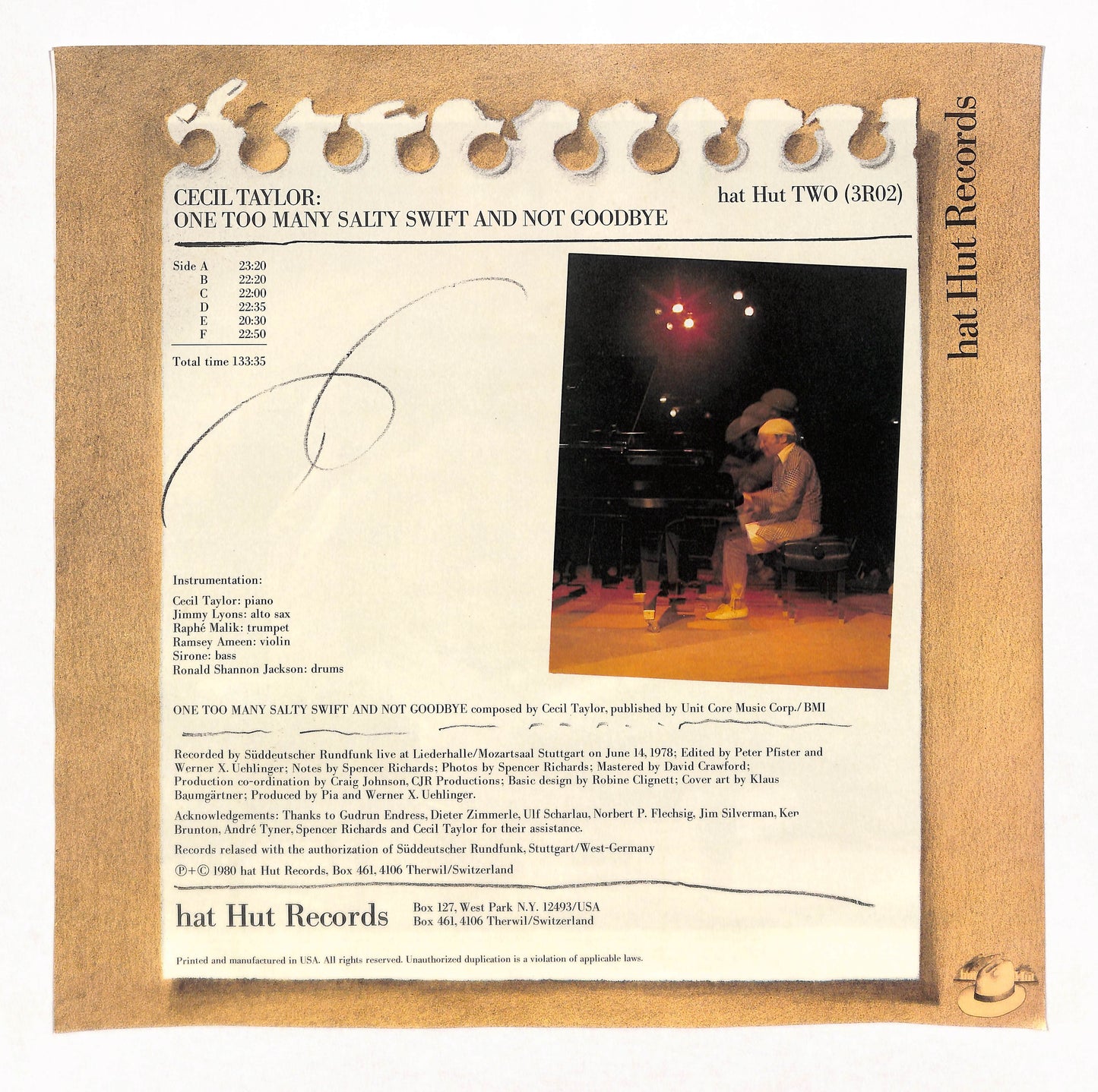 One Too Many Salty Swift And Not Goodbye