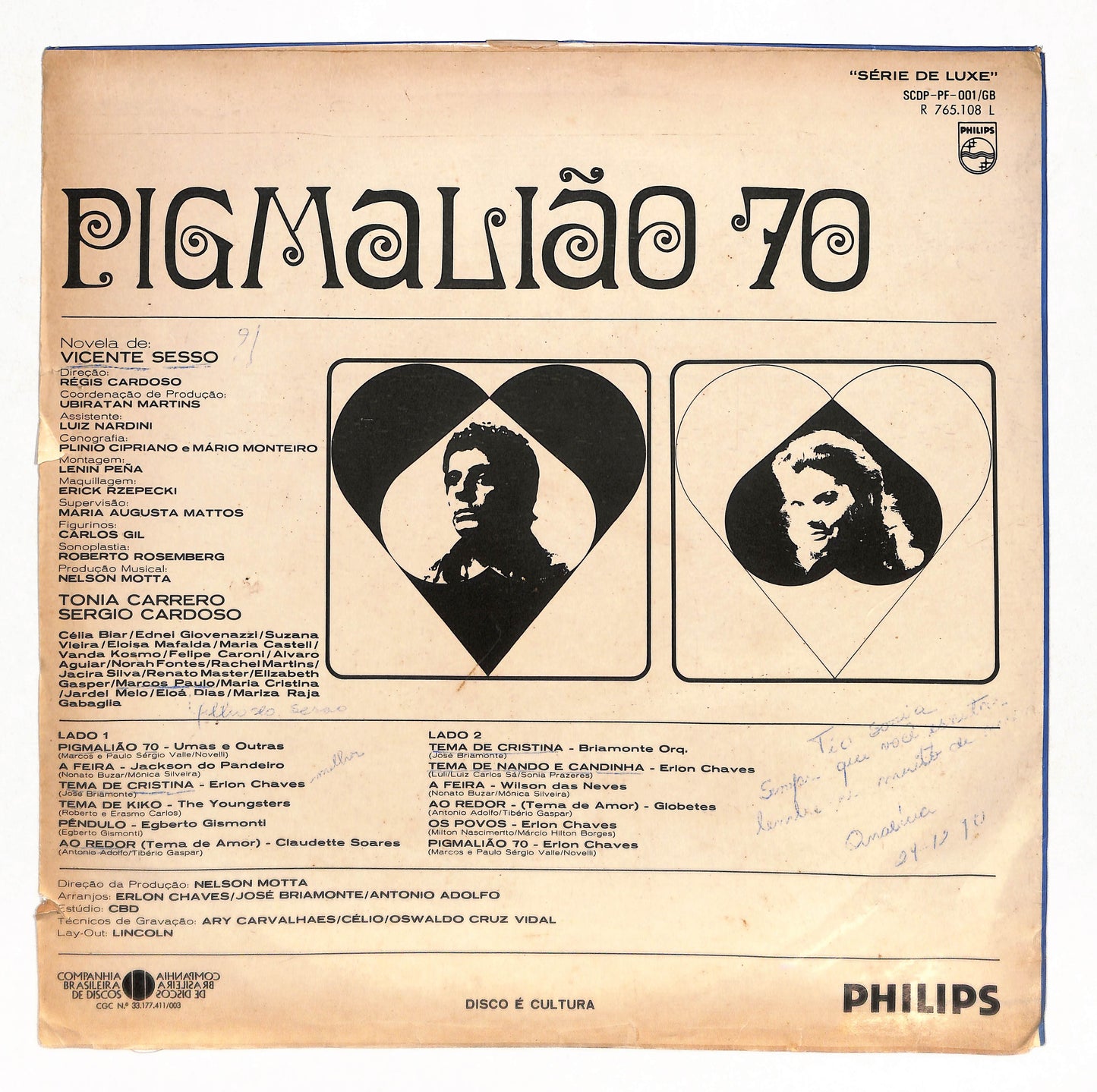 Pigmalião 70 (Trilha Sonora Original Da Novela Da TV Globo)