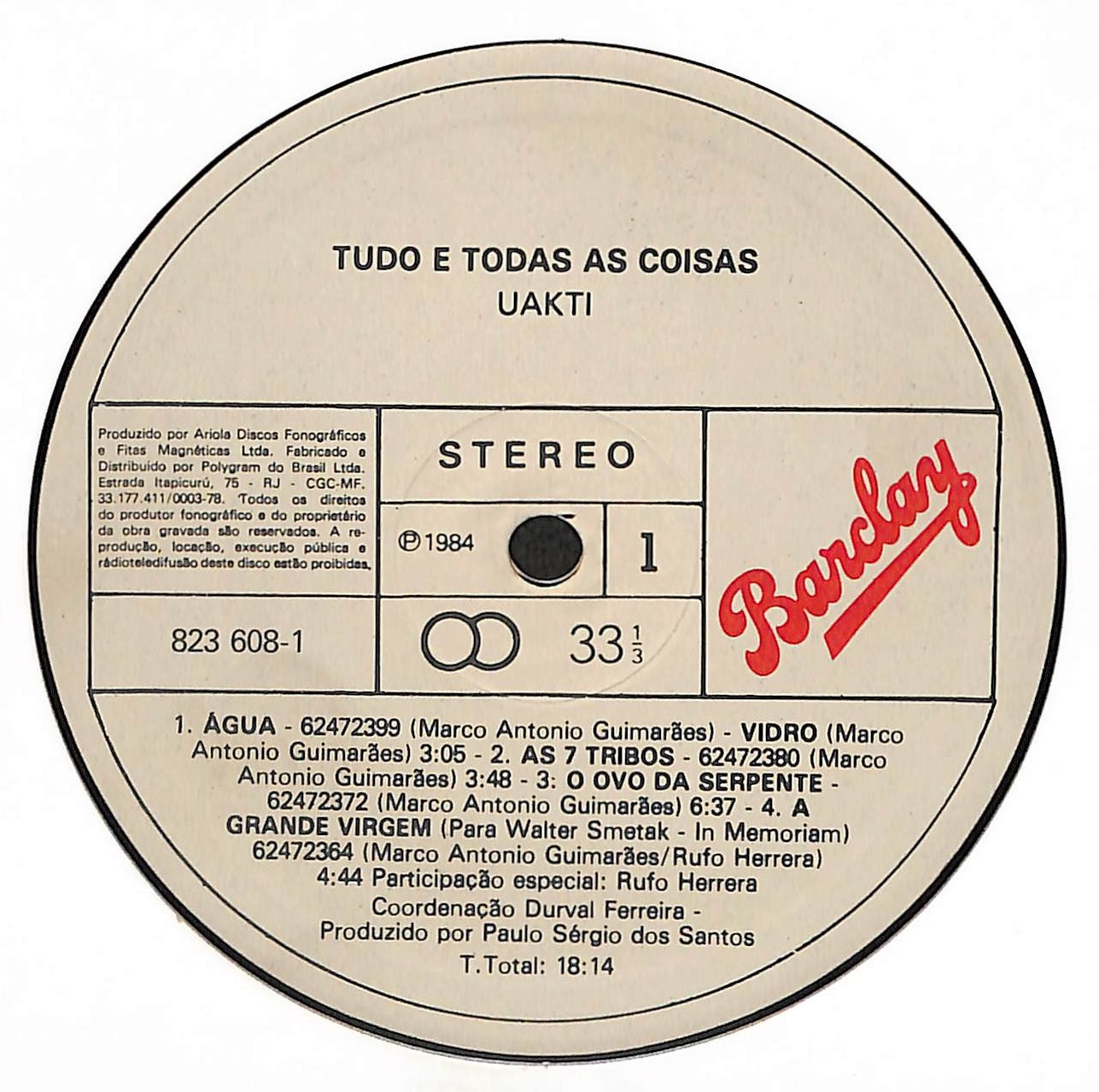 Tudo E Todas As Coisas