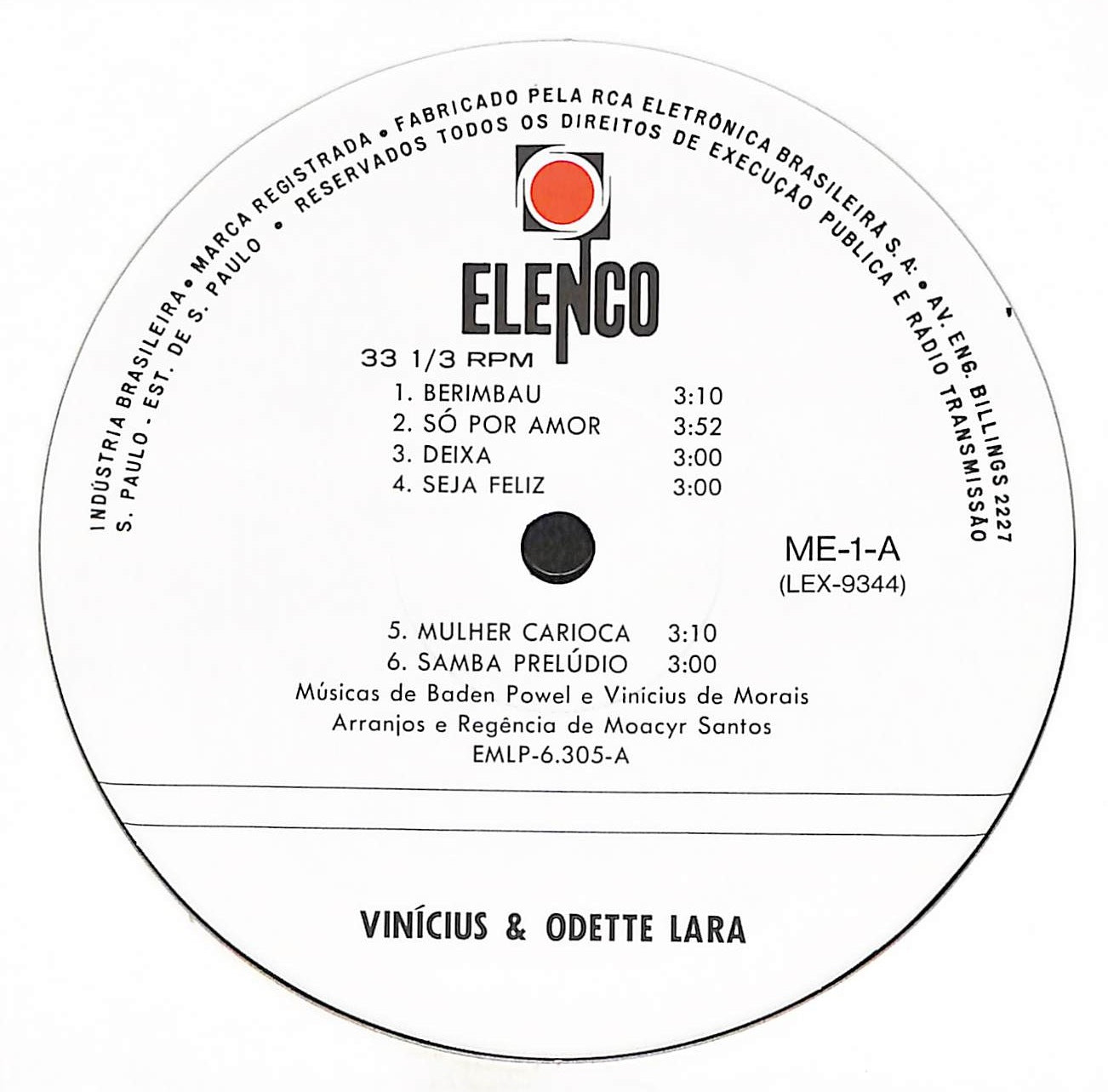 Vinicius & Odette Lara