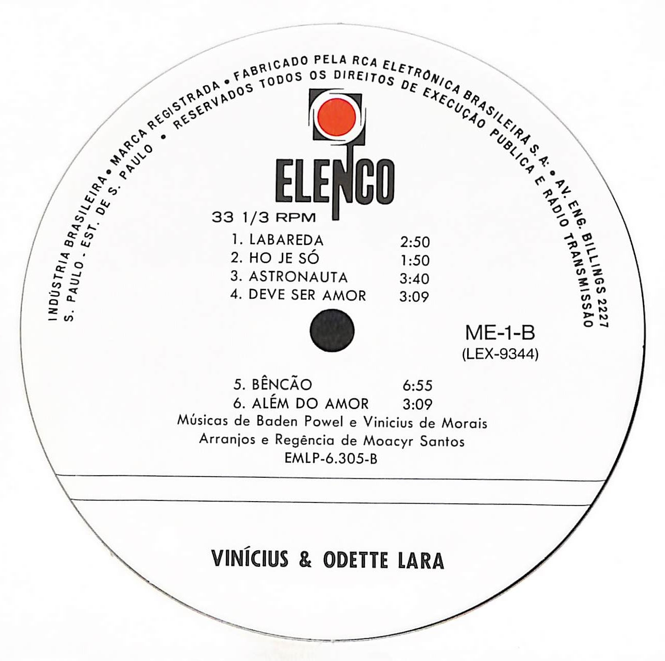 Vinicius & Odette Lara