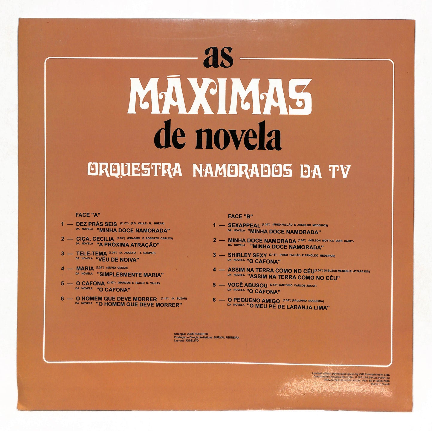 As Máximas De Novela