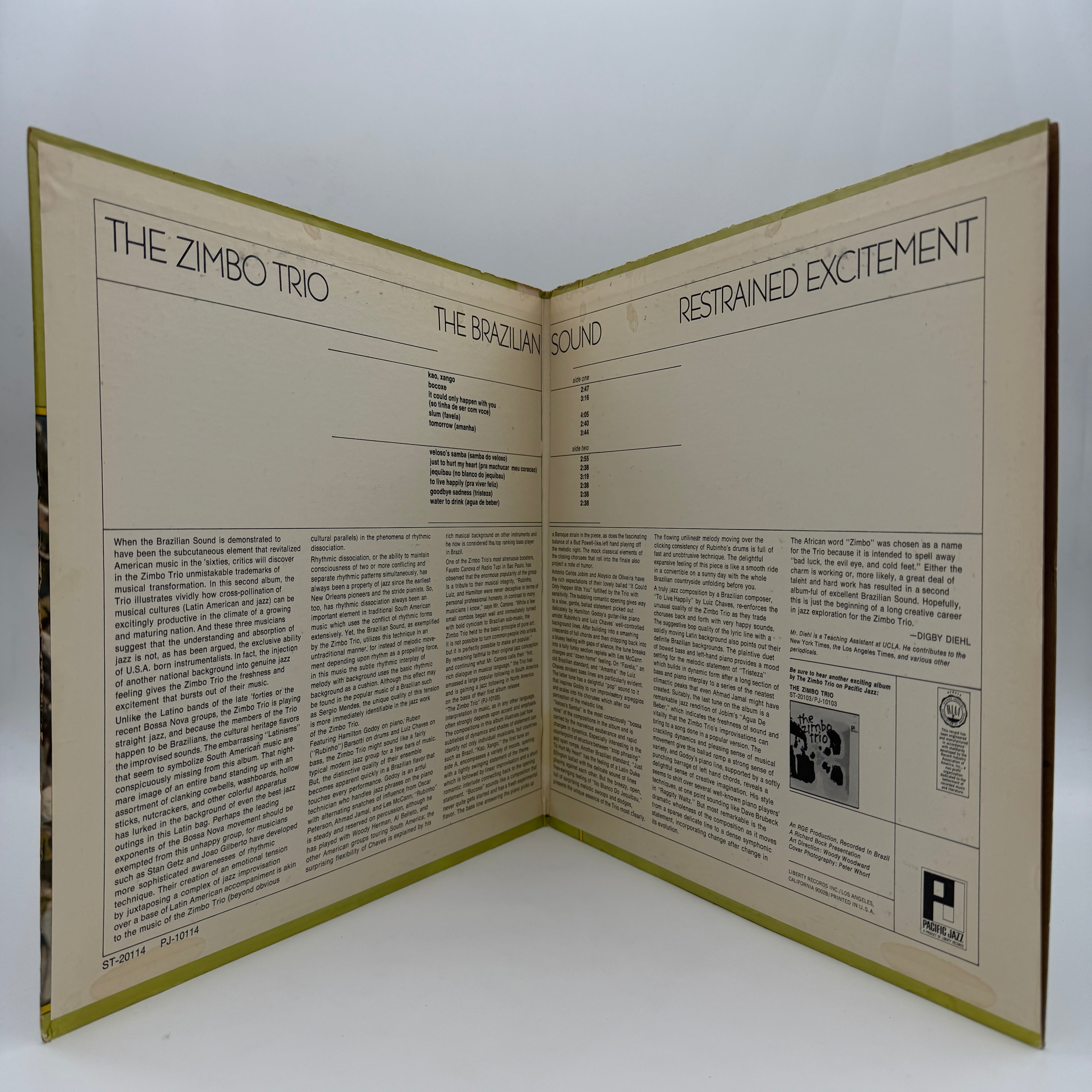 The Brazilian Sound / Restrained Excitement – ELLA ONLINE