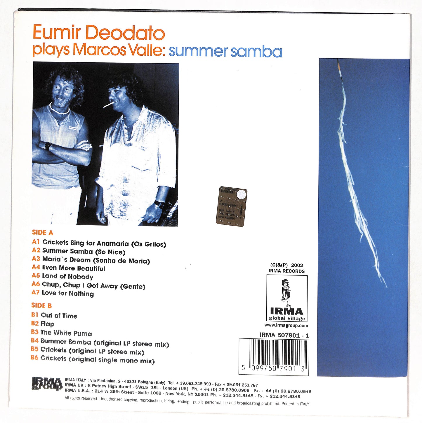 Eumir Deodato Plays Marcos Valle: Summer Samba