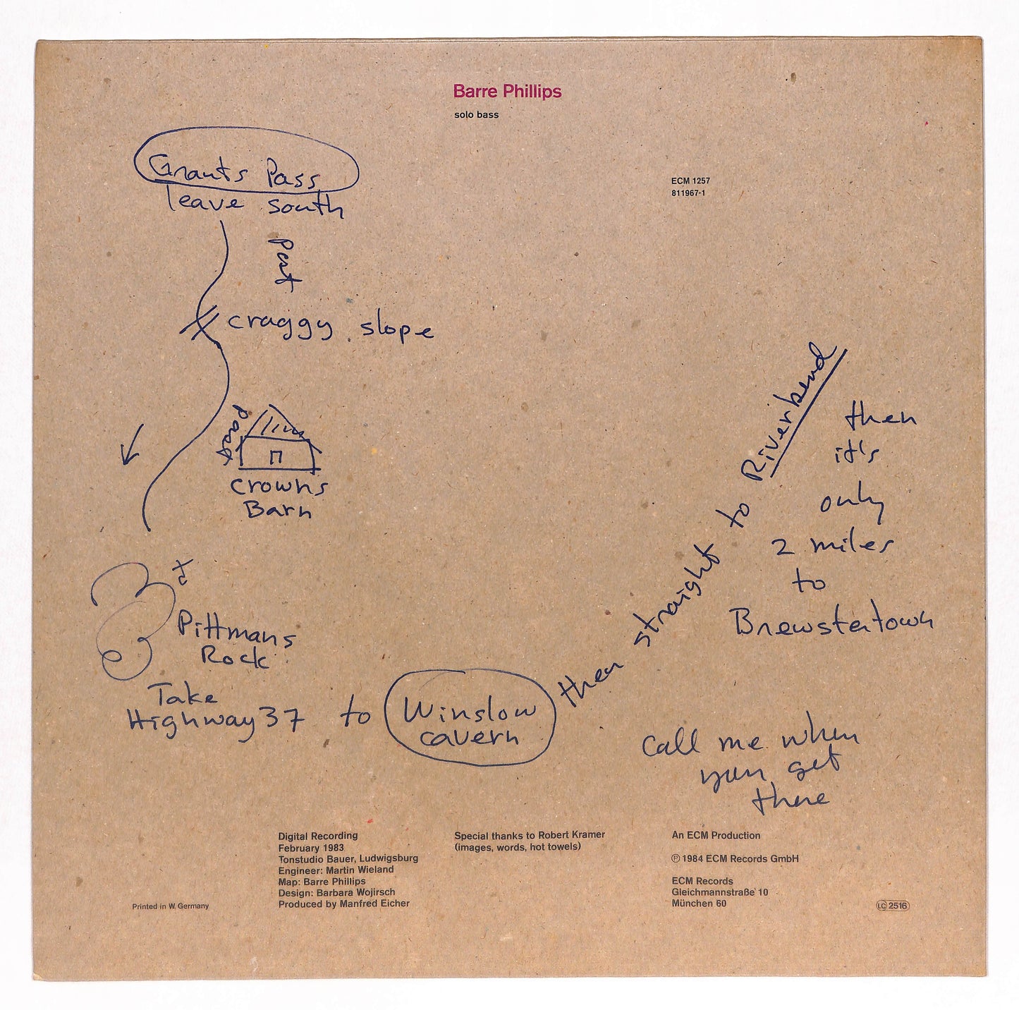 Call Me When You Get There