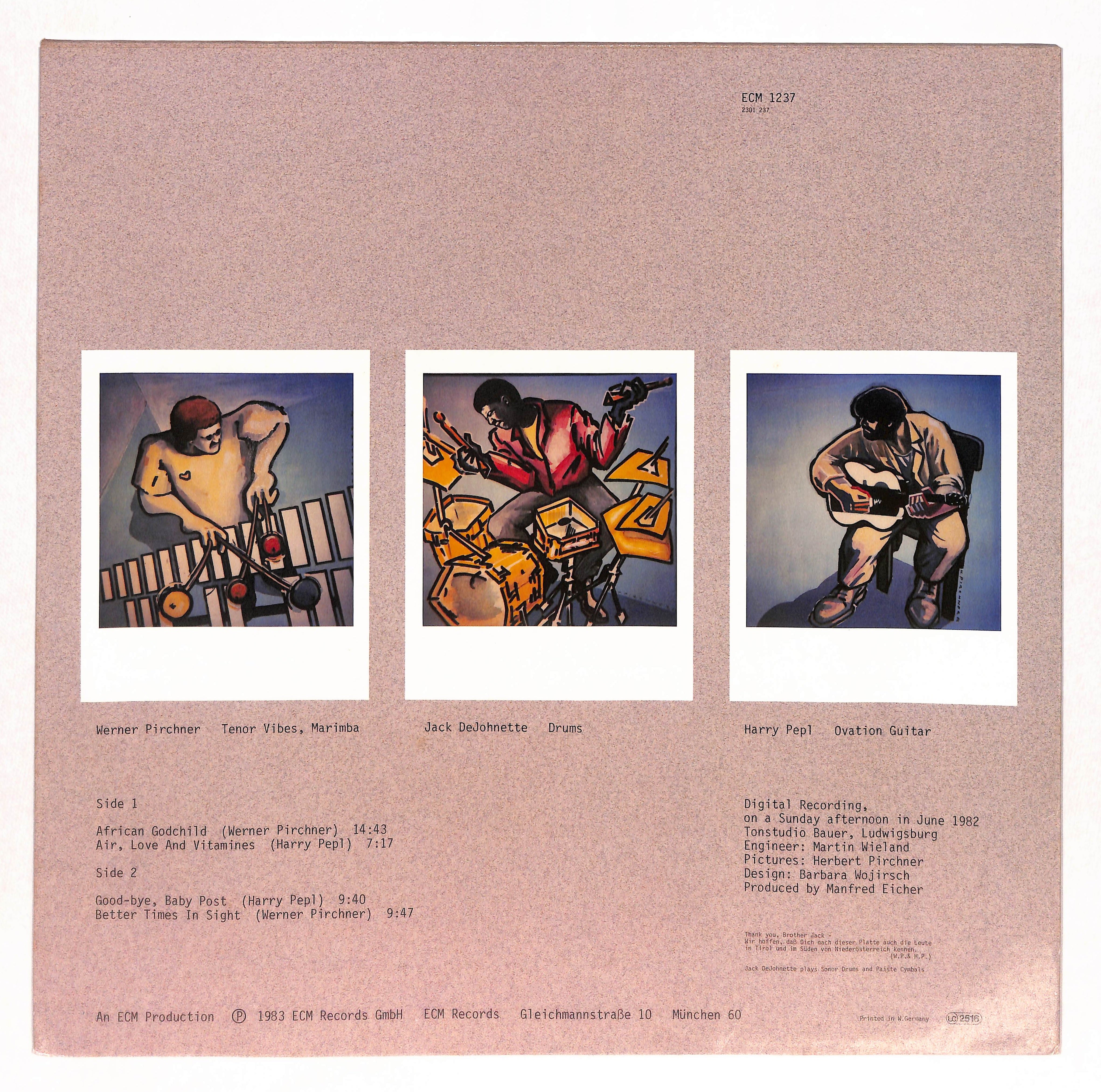 Werner Pirchner / Harry Pepl / Jack DeJohnette – ELLA ONLINE