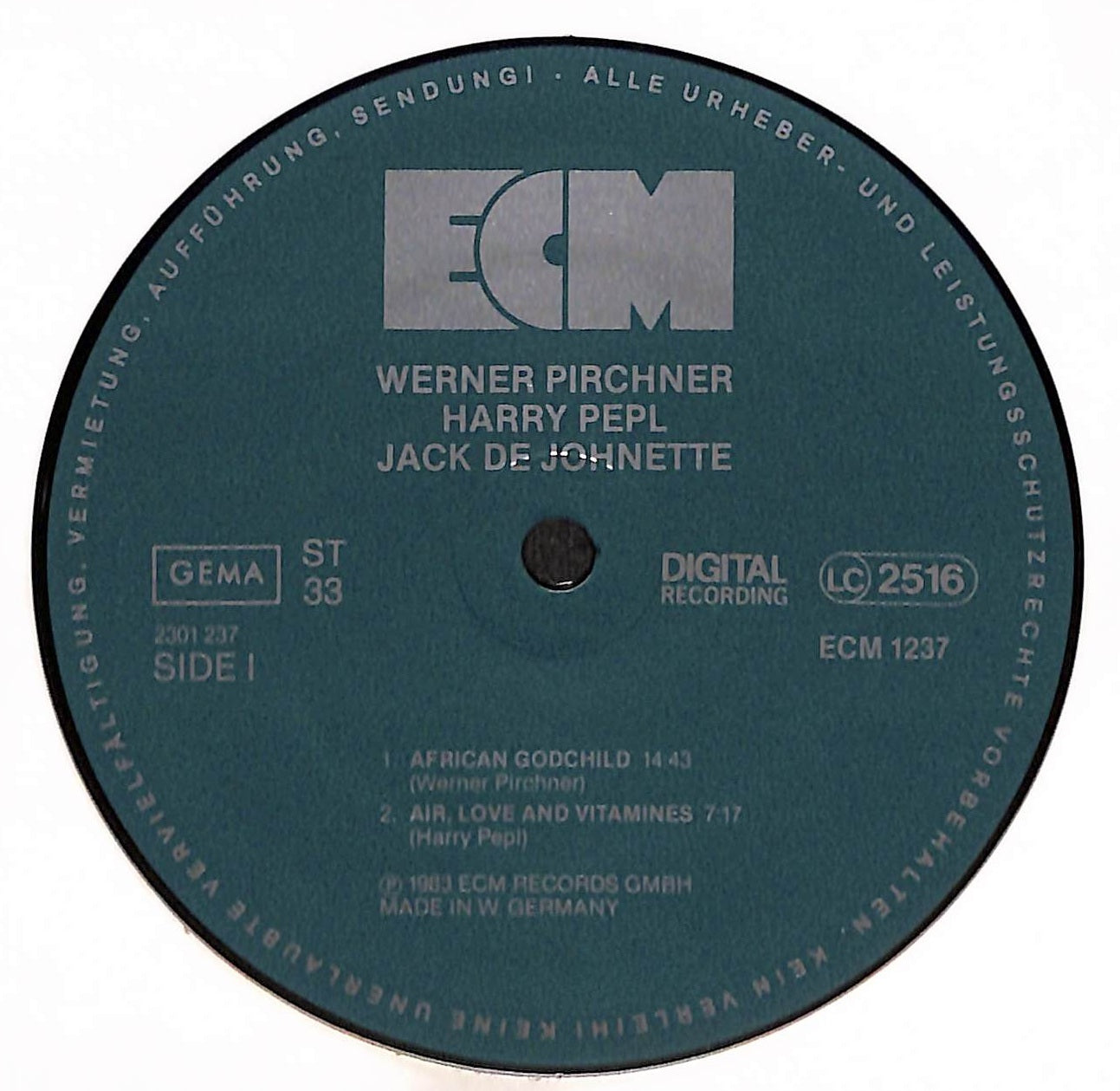 Werner Pirchner / Harry Pepl / Jack DeJohnette – ELLA ONLINE