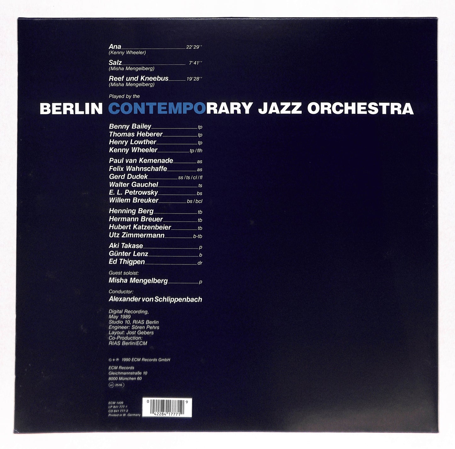 Berlin Contemporary Jazz Orchestra