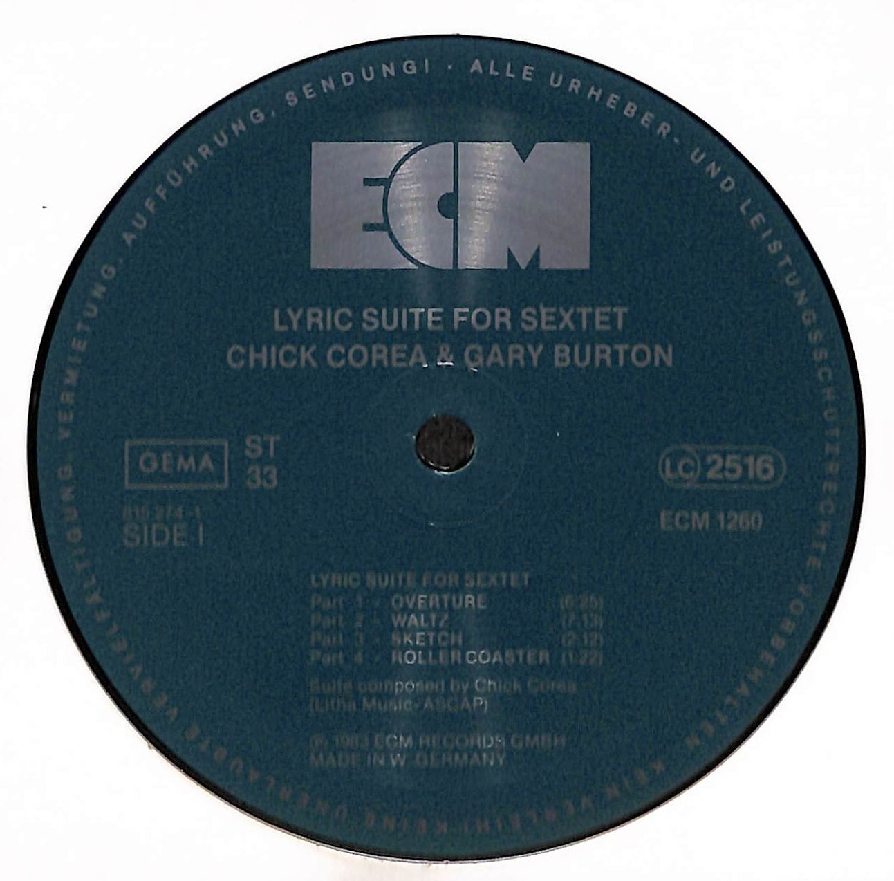 Lyric Suite For Sextet