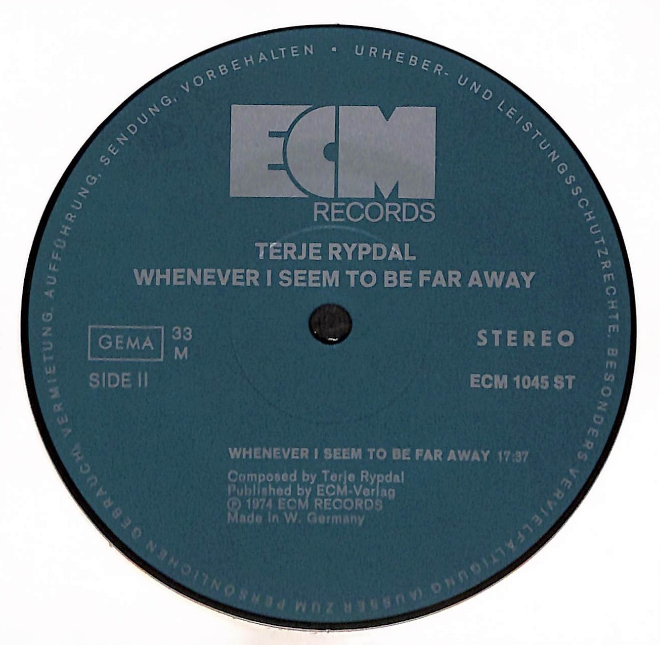 Whenever I Seem To Be Far Away