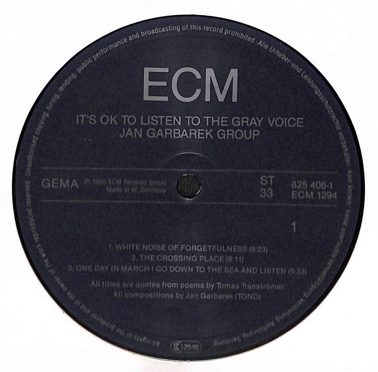 It's OK To Listen To The Gray Voice