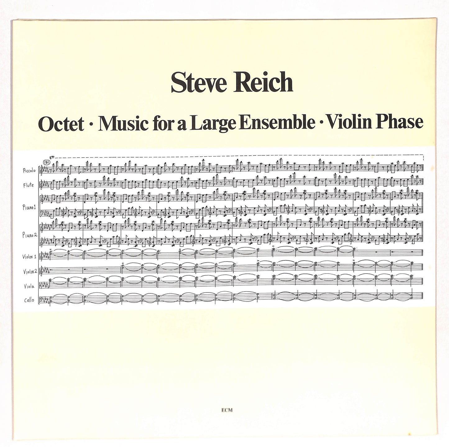 Octet • Music For A Large Ensemble • Violin Phase