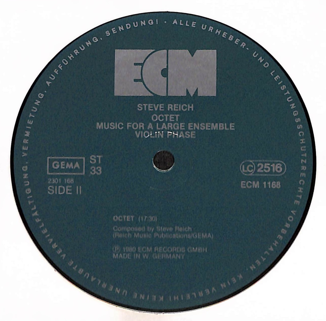 Octet • Music For A Large Ensemble • Violin Phase