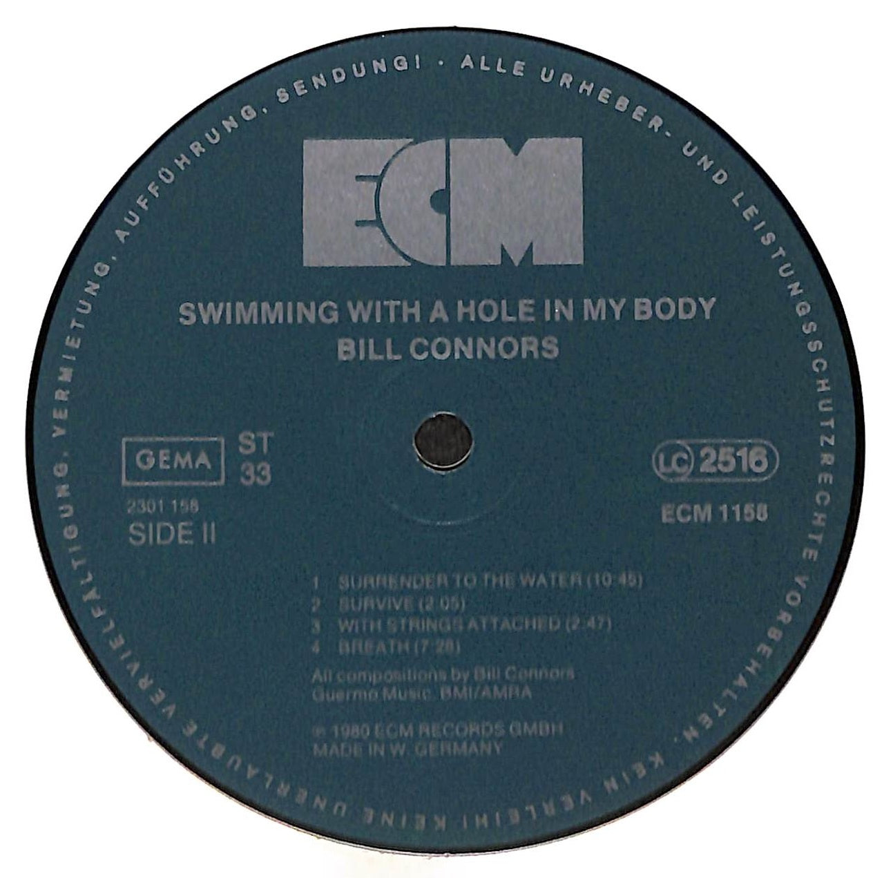 Swimming With A Hole In My Body