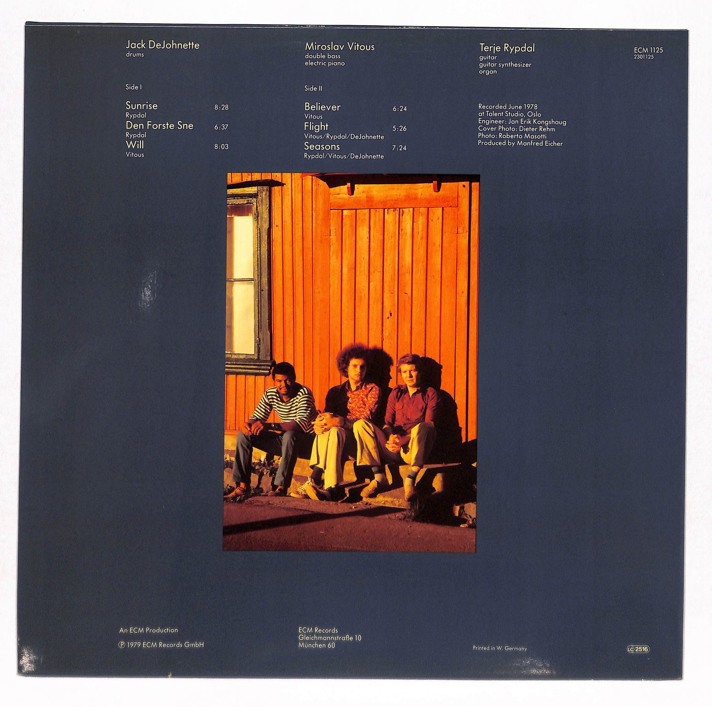 Terje Rypdal / Miroslav Vitous / Jack DeJohnette