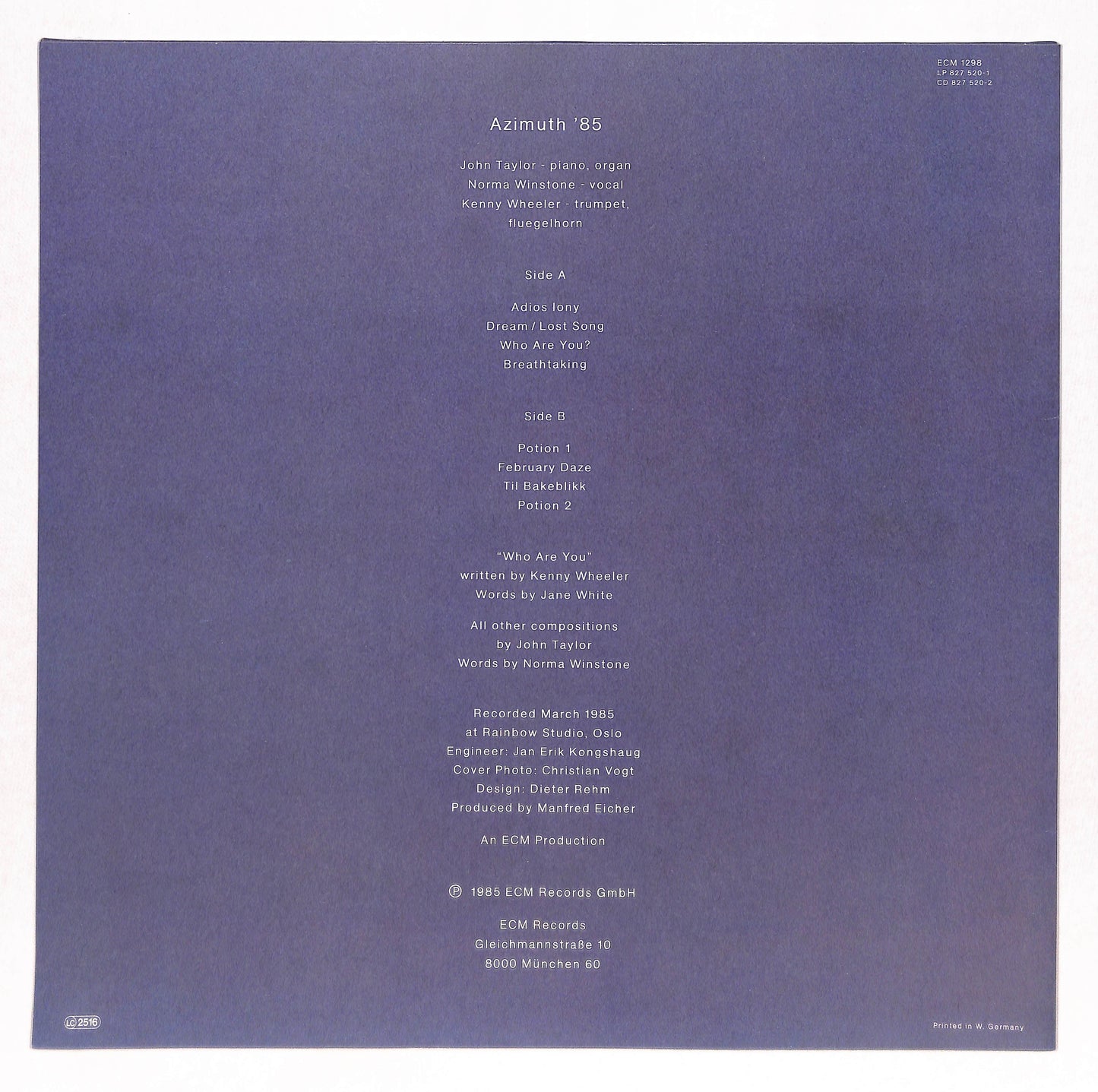 Azimuth '85