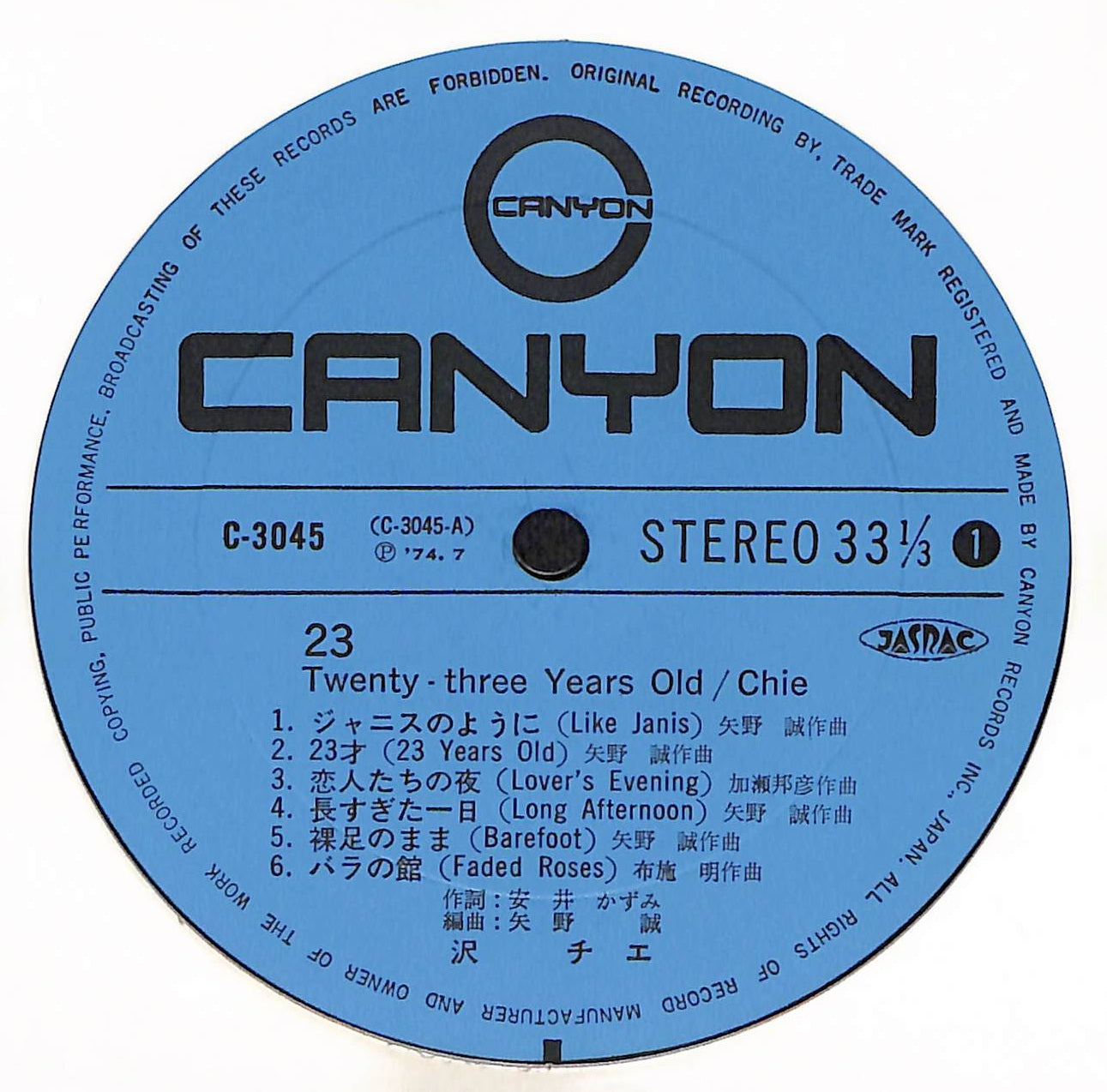 23 - Twenty-Three Years Old