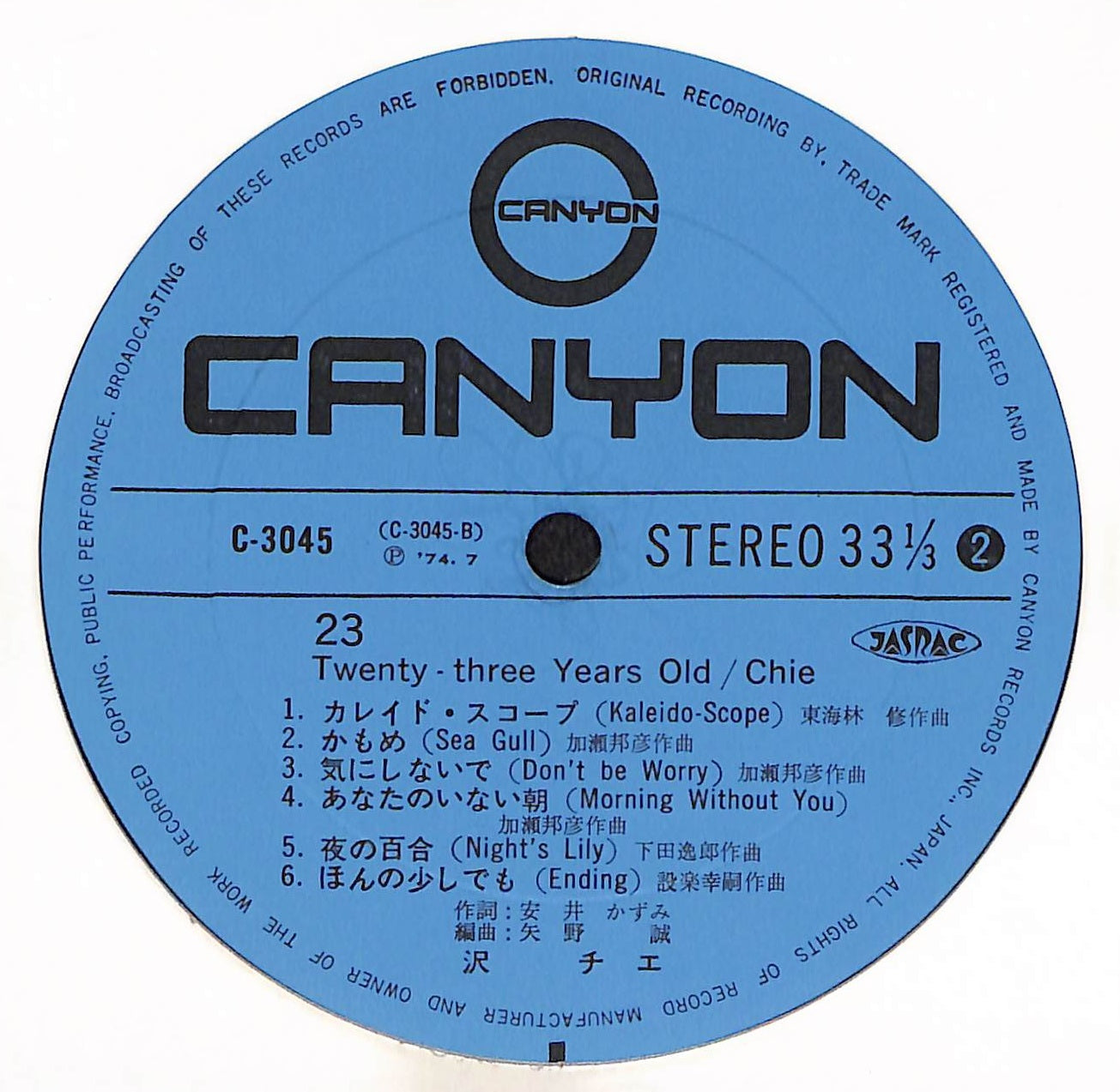 23 - Twenty-Three Years Old