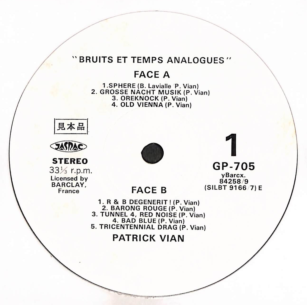 Bruits Et Temps Analogues