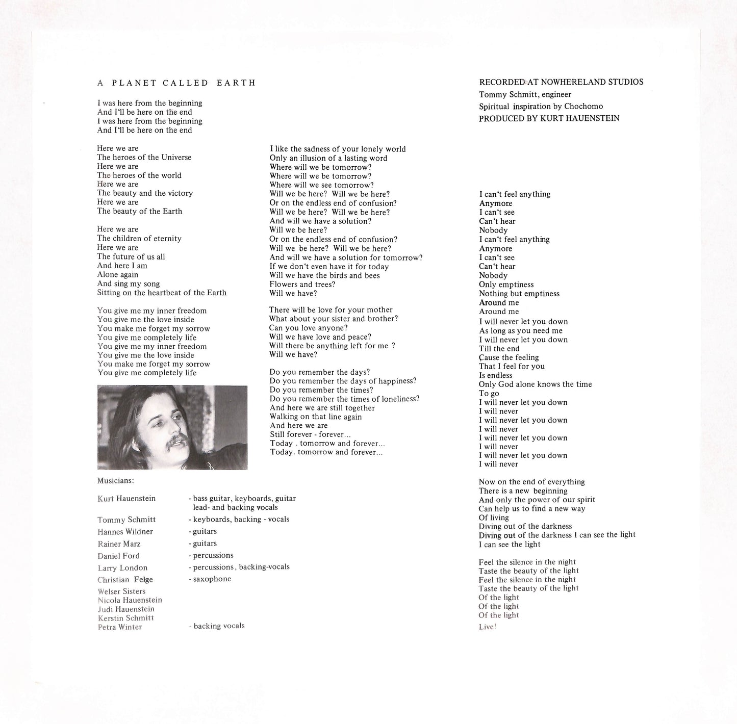 A Planet Called Earth