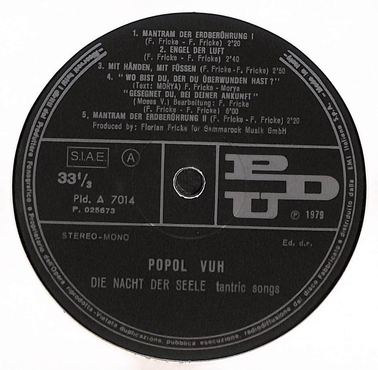 Die Nacht Der Seele - Tantric Songs