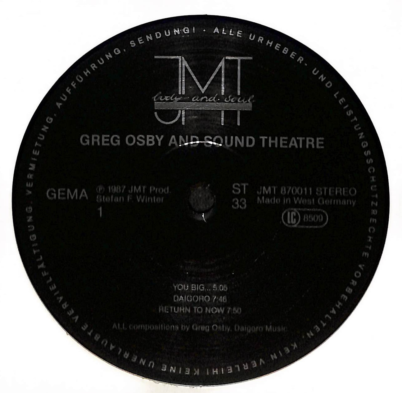 Greg Osby And Sound Theatre