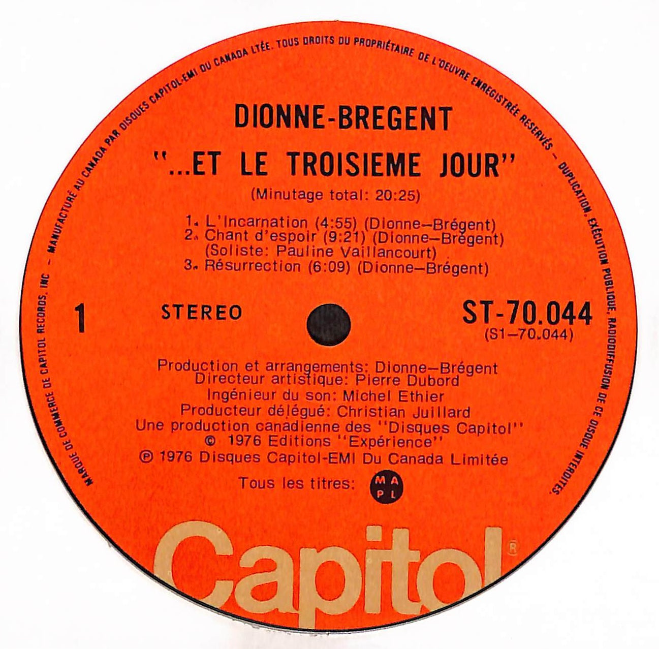 ...Et Le Troisième Jour