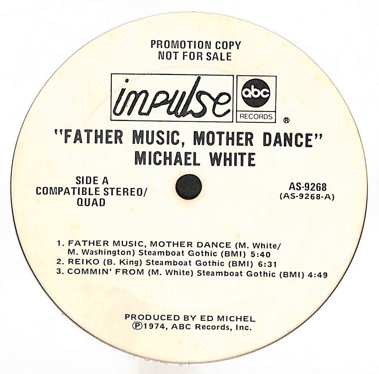 Father Music, Mother Dance