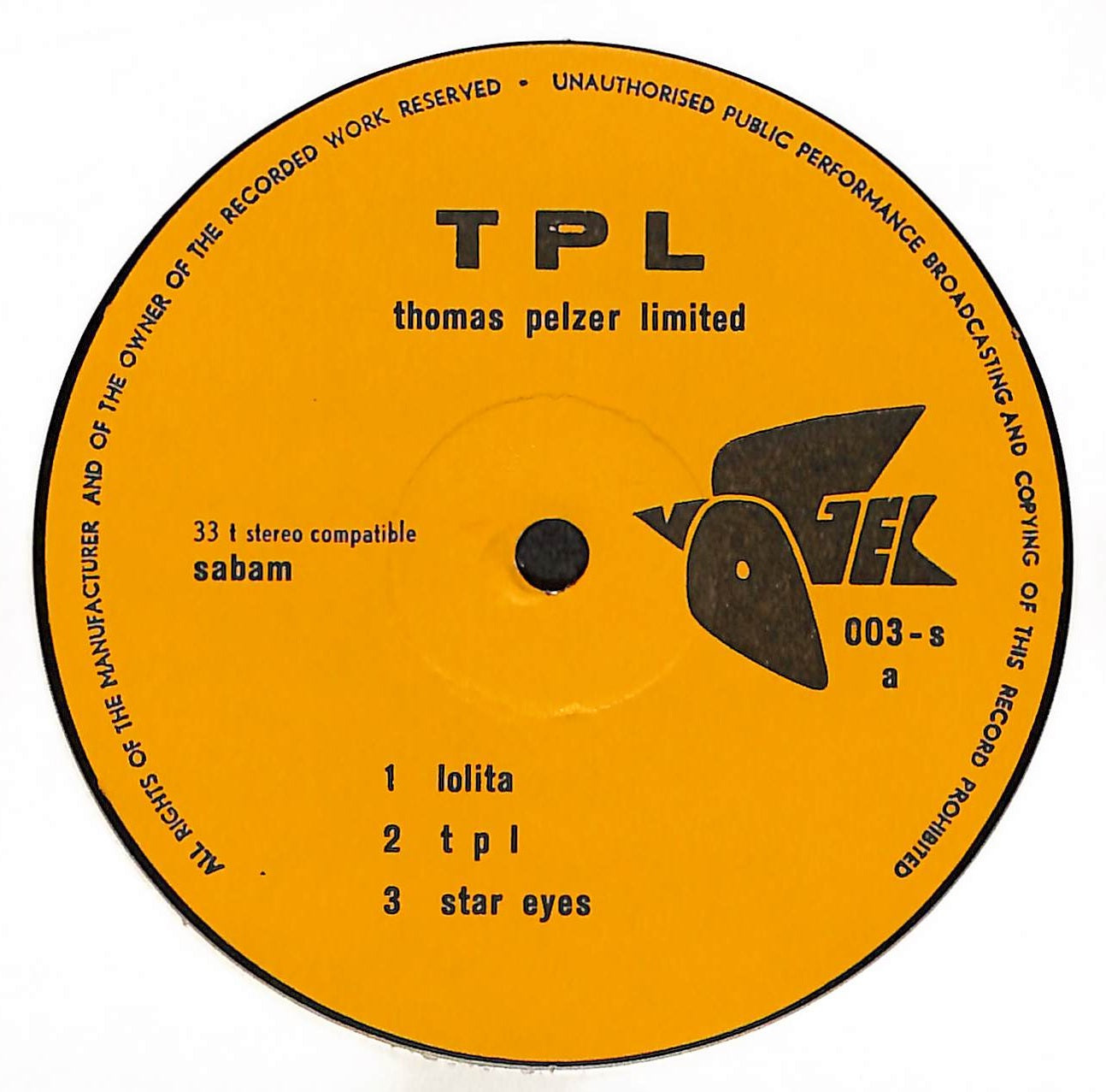 TPL (Thomas Pelzer Limited)