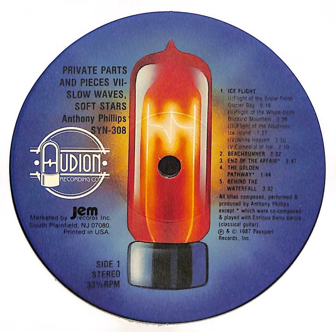 Private Parts And Pieces VII: Slow Waves, Soft Stars