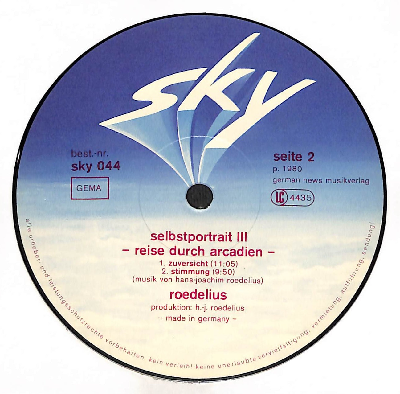 Selbstportrait Vol. III "Reise Durch Arcadien"