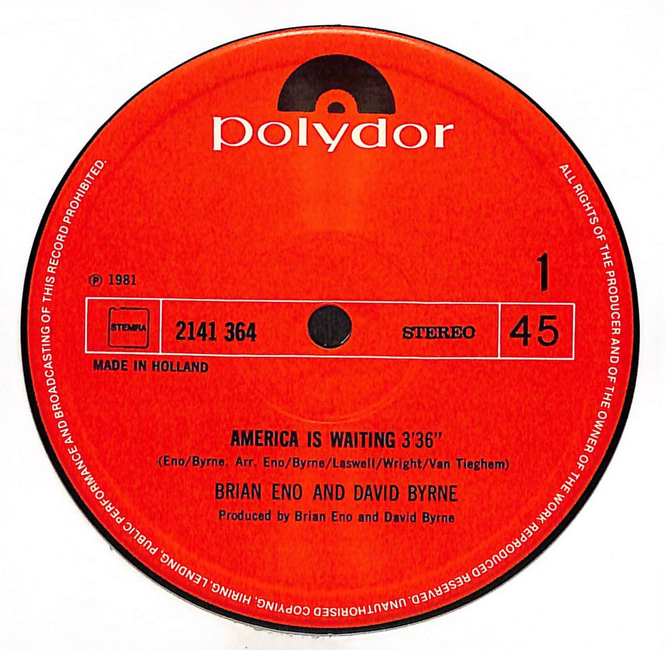 Regiment / America Is Waiting