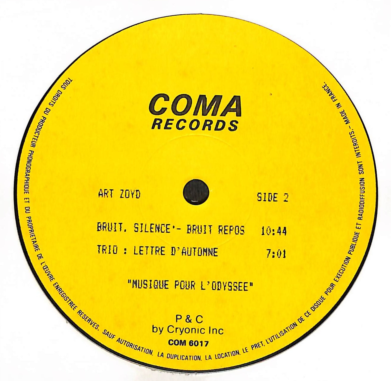 Musique Pour L'Odyssée