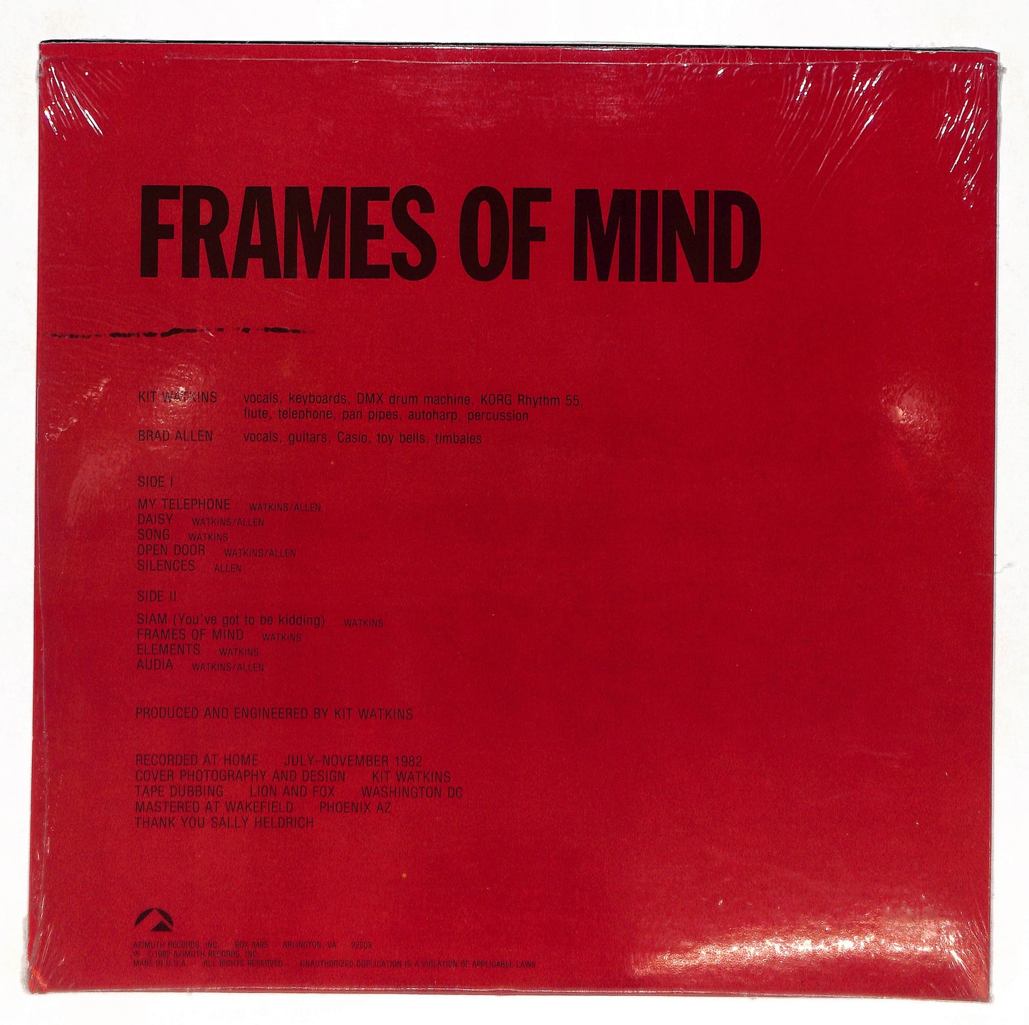 Frames Of Mind
