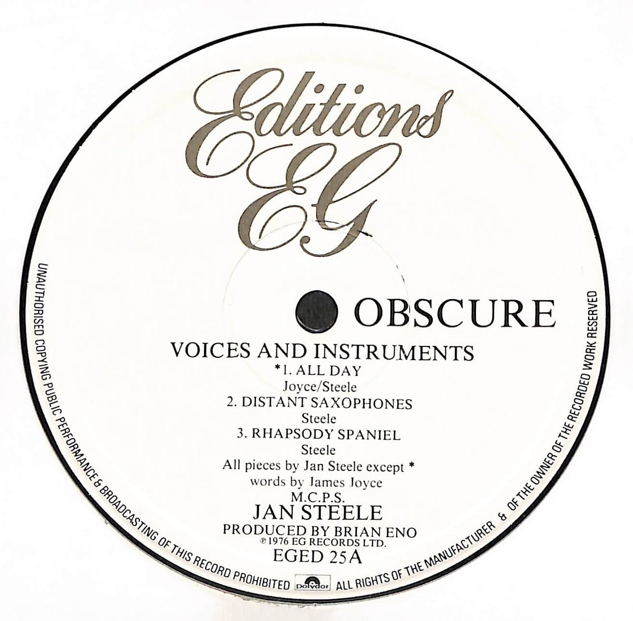 Voices And Instruments