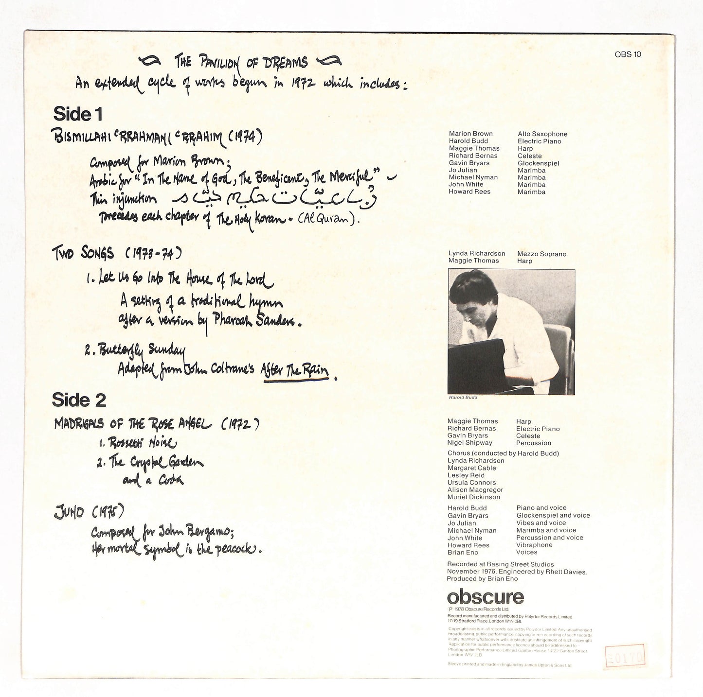 The Pavilion Of Dreams