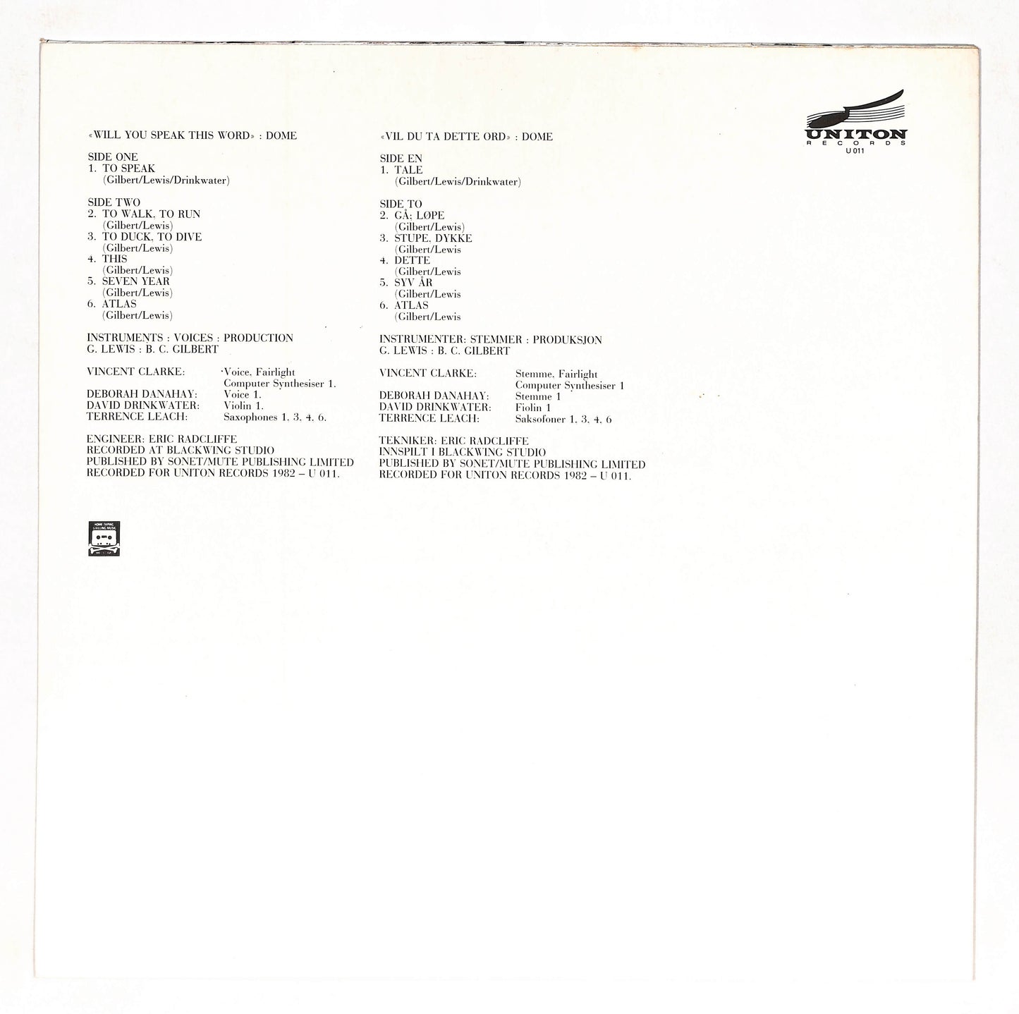 Will You Speak This Word