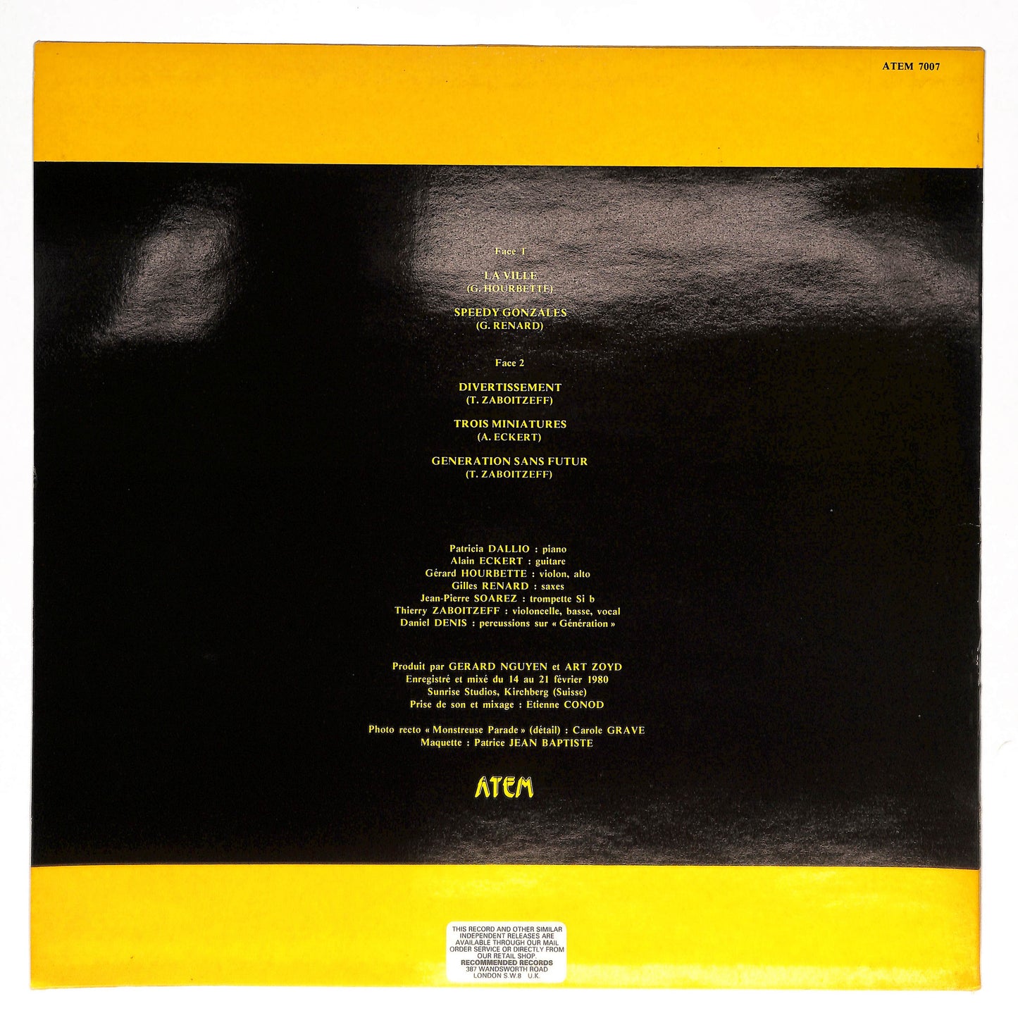 Génération Sans Futur